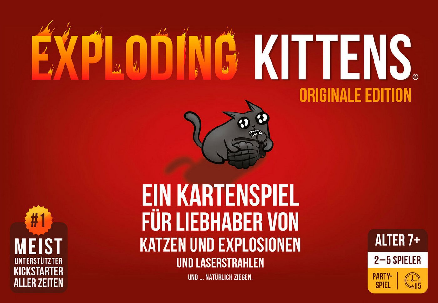 Asmodee Spiel Exploding Kitten