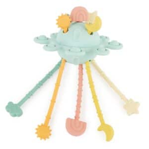 BIECO Stapelspielzeug Bieco Silikon Activity Planet Montessori Baby