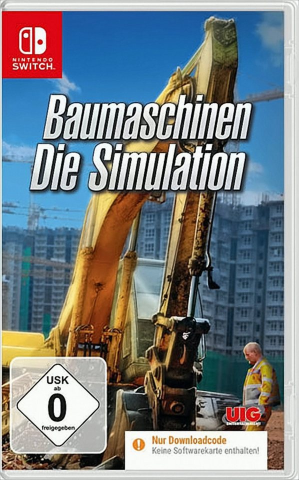 Baumaschinen SWITCH Die Simulation CIAB Code in a Box Nintendo Switch