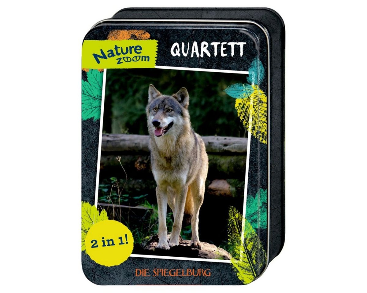 COPPENRATH DIE SPIEGELBURG Spiel Coppenrath 17209 - Die Spiegelburg - Nature Zoom - Quartett Heimische
