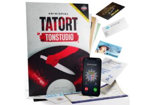 CRIMECASES Spiel Tatort Tonstudio