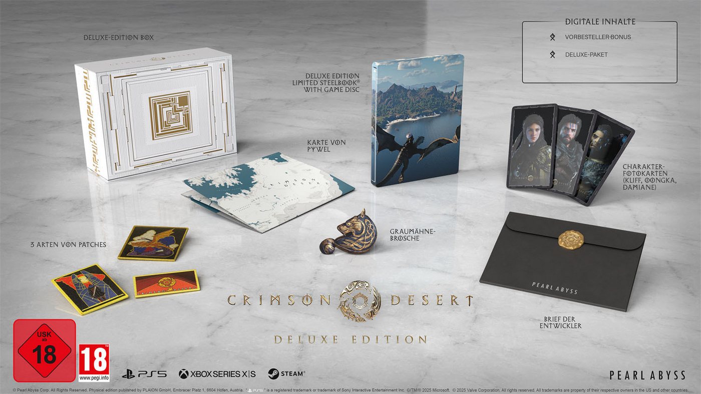 Crimson Desert Deluxe Edition (Code in a Box) PC