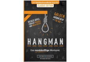 Denkriesen Spiel HANGMAN - CLASSIC EDITION - "Galgenmännchen TO GO"