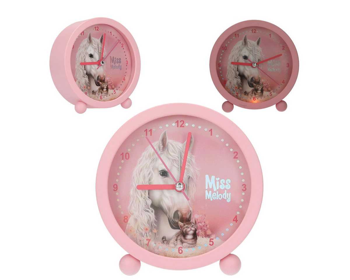 Depesche Spiel Miss Melody Kinderwecker mit Öhrchen & Lichtfunktion