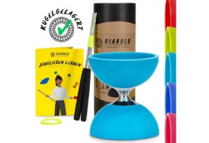 Diabolo Freizeitsport Spiel Diabolo Set Pro (türkis)