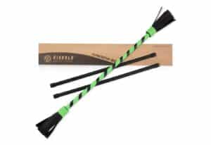 Diabolo Freizeitsport Spiel Flowerstick Basic UV (grün)