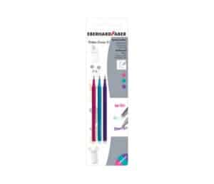 Eberhard Faber Spiel Gelschreiber Nachfüllpack radierbar 3er pink türkis lila