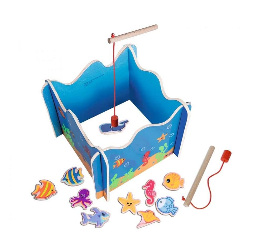 Eichhorn Spiel Angelspiel 16-teilig