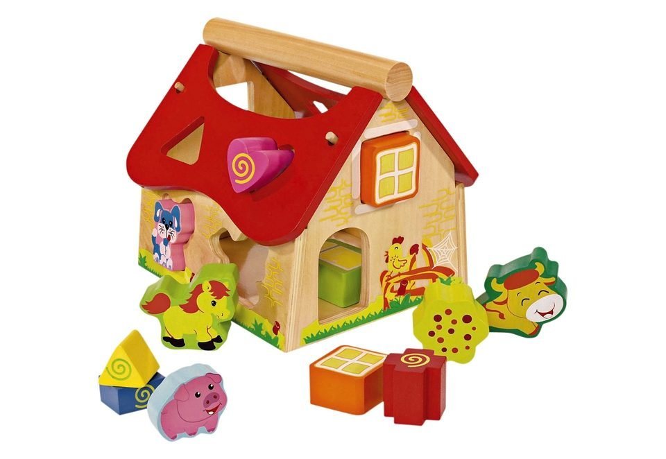 Eichhorn Steckspielzeug Steckhaus