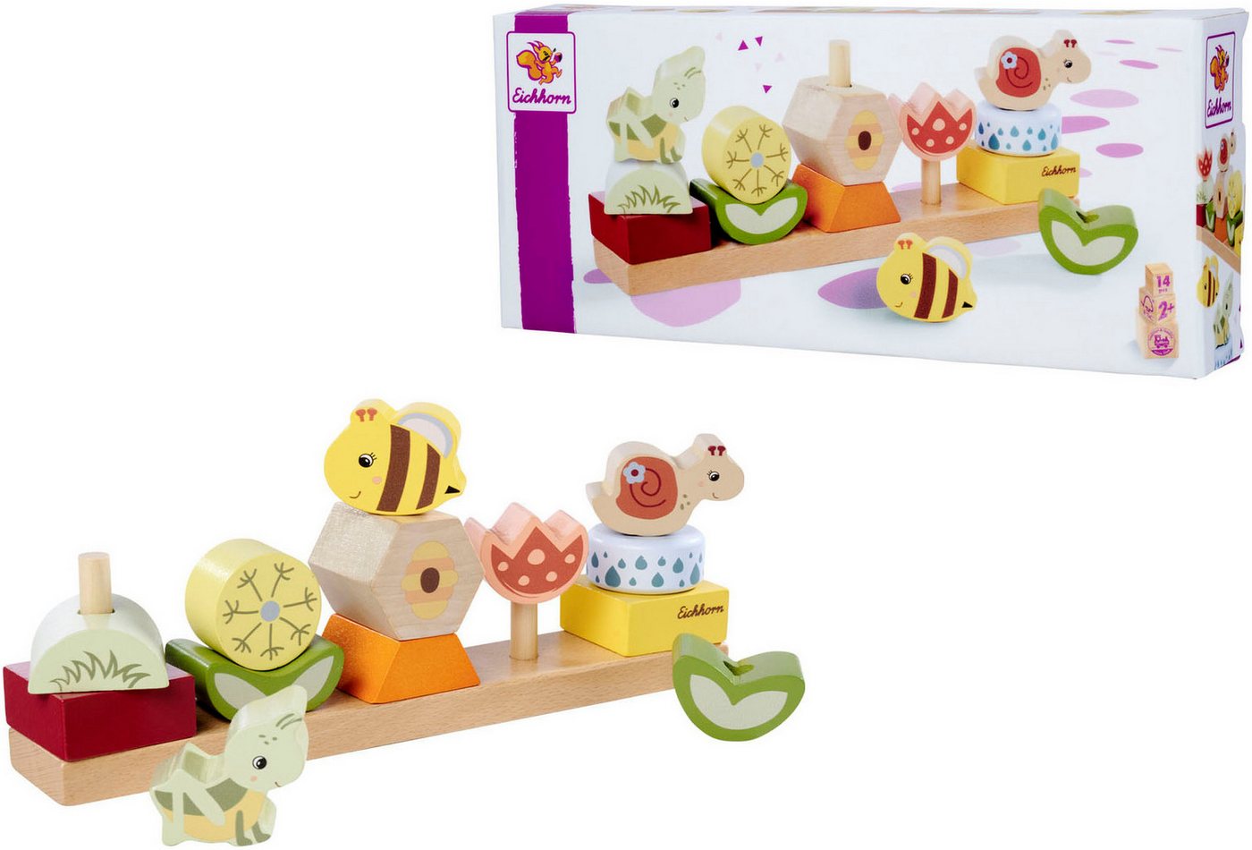 Eichhorn Steckspielzeug Steckspiel