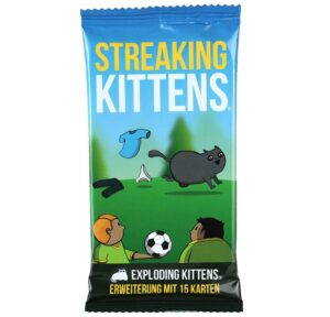 Exploding Kittens Spiel Exploding Kittens - Streaking Kittens 2.Erw.