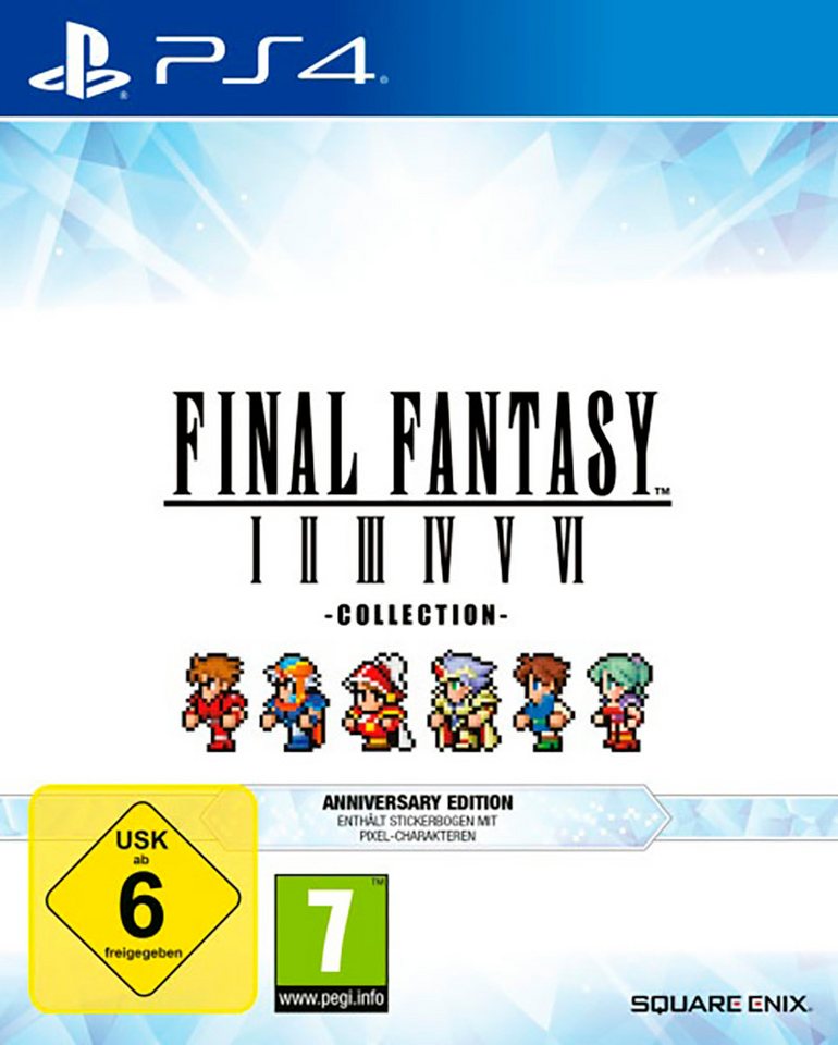 FINAL FANTASY I-VI COLLECTION ANNIVERSARY EDITION PlayStation 4