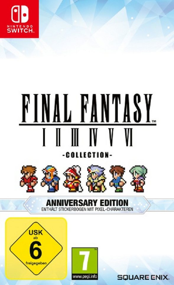 Final Fantasy I-VI Collection Anniversary Switch Nintendo Switch