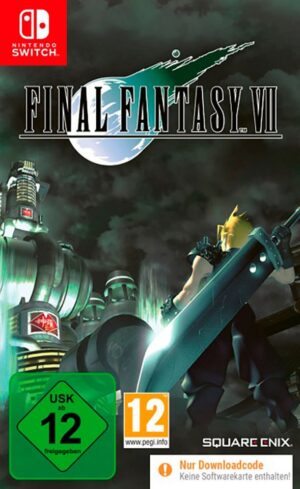 Final Fantasy VII Remastered (Code in a Box) Nintendo Switch
