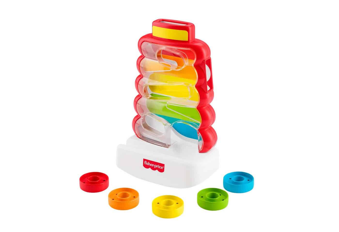 Fisher-Price® Steckspielzeug Rutschspaß Farbring Pyramide