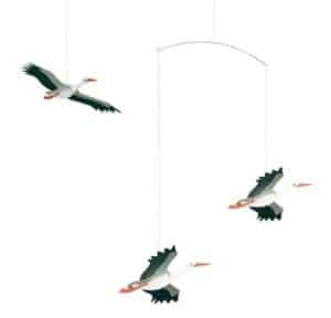 Flensted Mobiles Spiel Mobile Glücks Störche