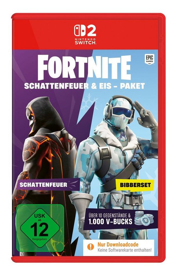 Fortnite Schattenfeuer & Eis Paket (Code in Box) Nintendo Switch 2