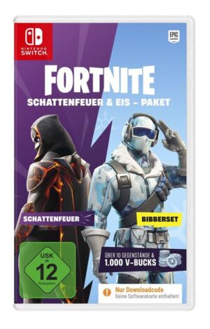 Fortnite Schattenfeuer & Eis Paket (Code in Box) Nintendo Switch