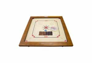 GICO Spielesammlung Carrom Board Synco Professional Turnier 74x74 Spielfäche - 2980