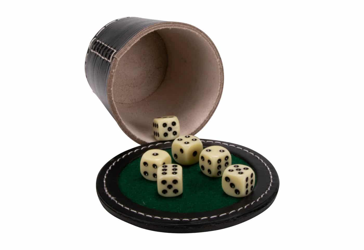 GICO Spielesammlung GICO Qualitäts Würfelbecher groß XL