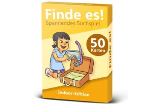 GLÜCKSWOLKE Spiel Outdoor & Indoor Schatzsuche für Kinder I Entdecker Spielzeug