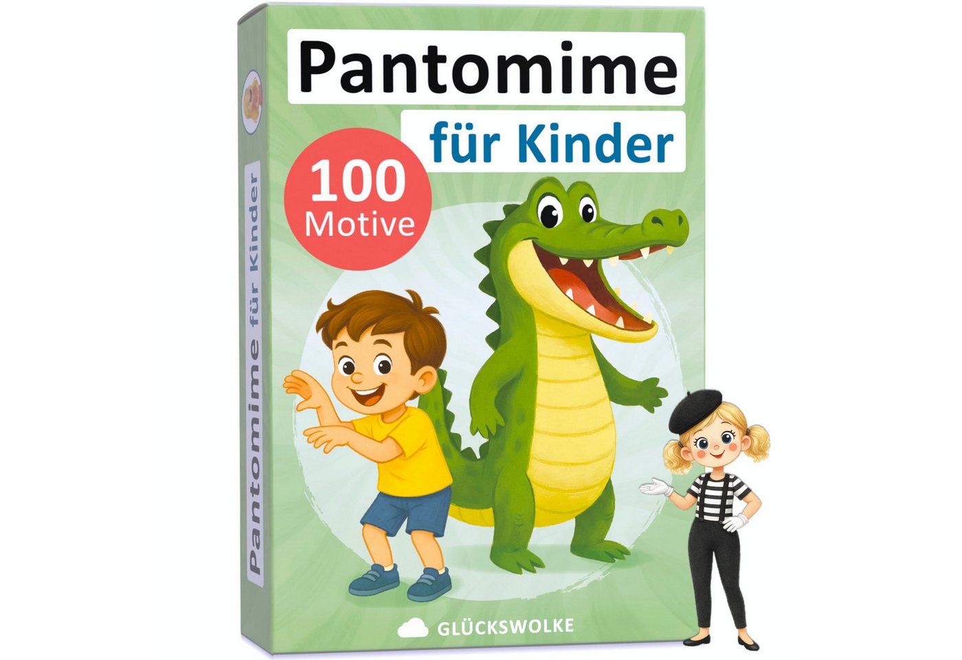 GLÜCKSWOLKE Spiel Pantomime für Kinder