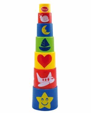 GOWI Stapelspielzeug Pyramide Standard