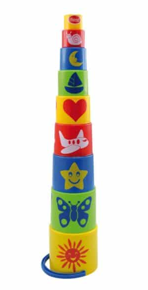 GOWI Stapelspielzeug Pyramide Standard