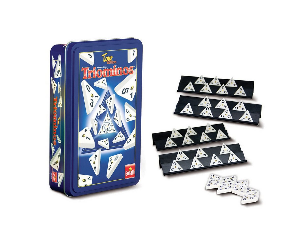Goliath B.V. Spiel Legespiel Triominos Tour Edition