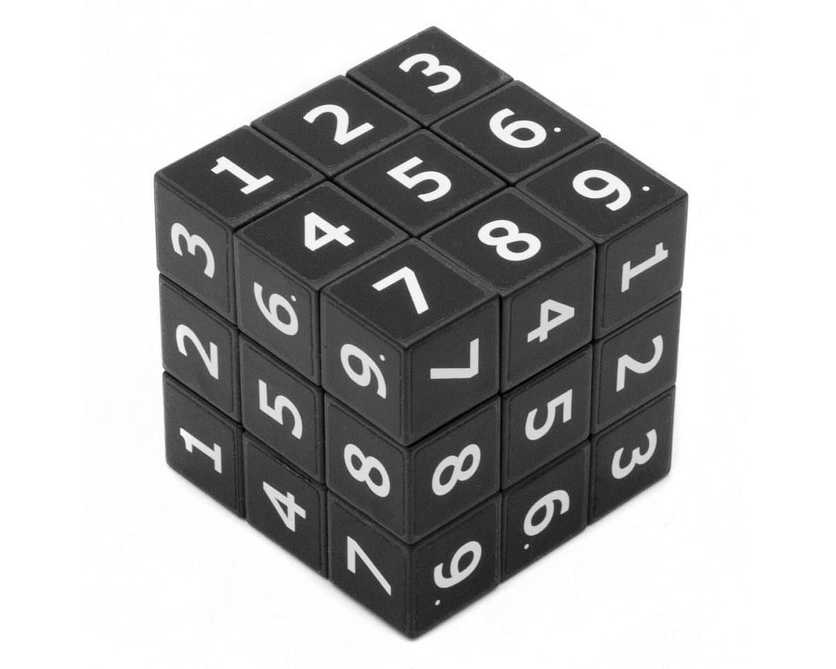 Goods+Gadgets Spiel GOODS+GADGETS Sudoku-Würfel-Puzzlespiel–Knobelspiel & Logikrätsel Cube