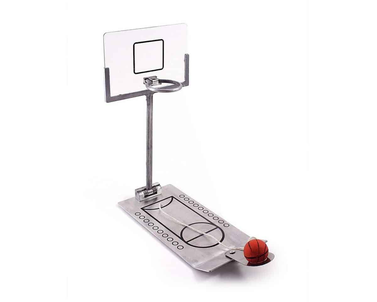 Goods+Gadgets Spiel Mini Tisch Basketball Spiel – Desktop Basketball für Kinder&Erwachsene