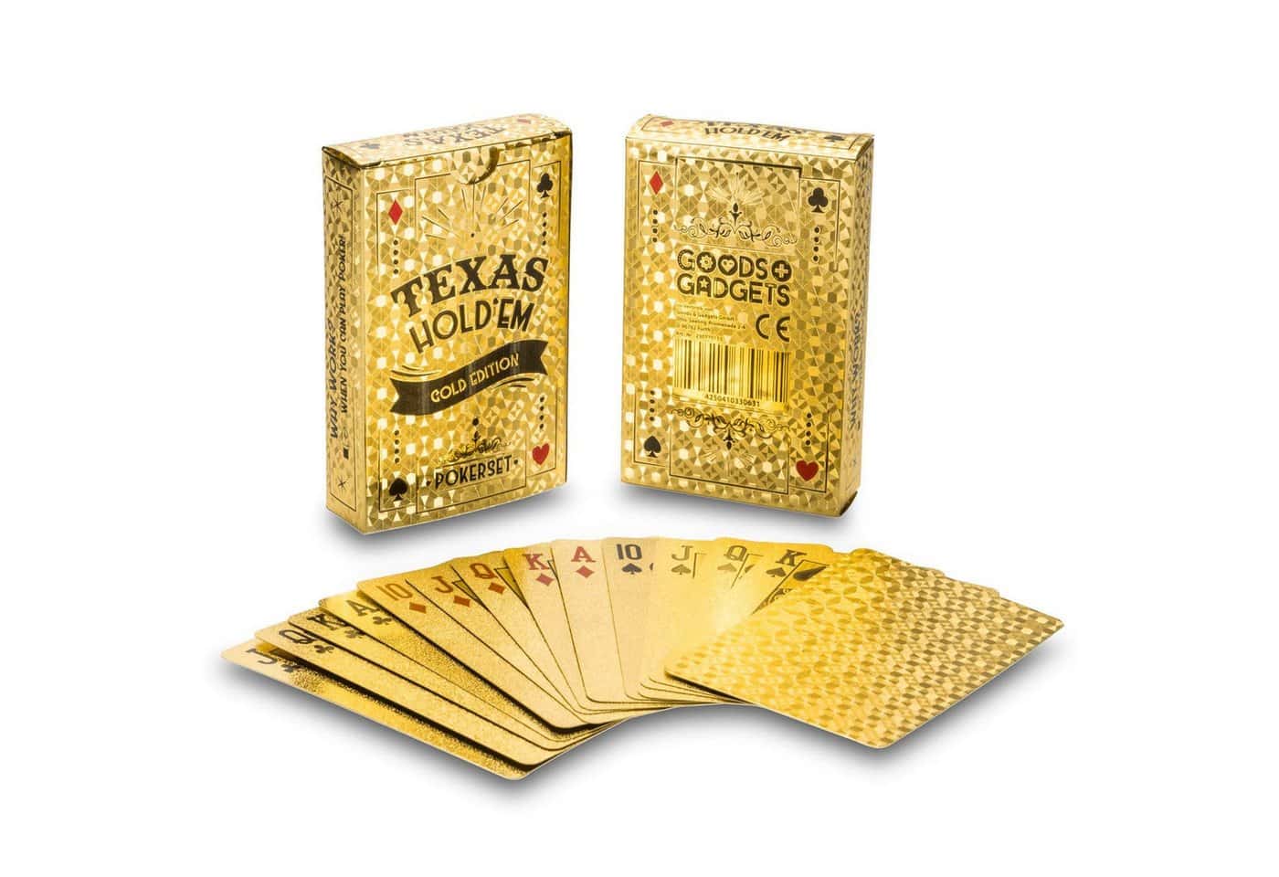 Goods+Gadgets Spiel Spiel-Karten aus PVC Kunststoff