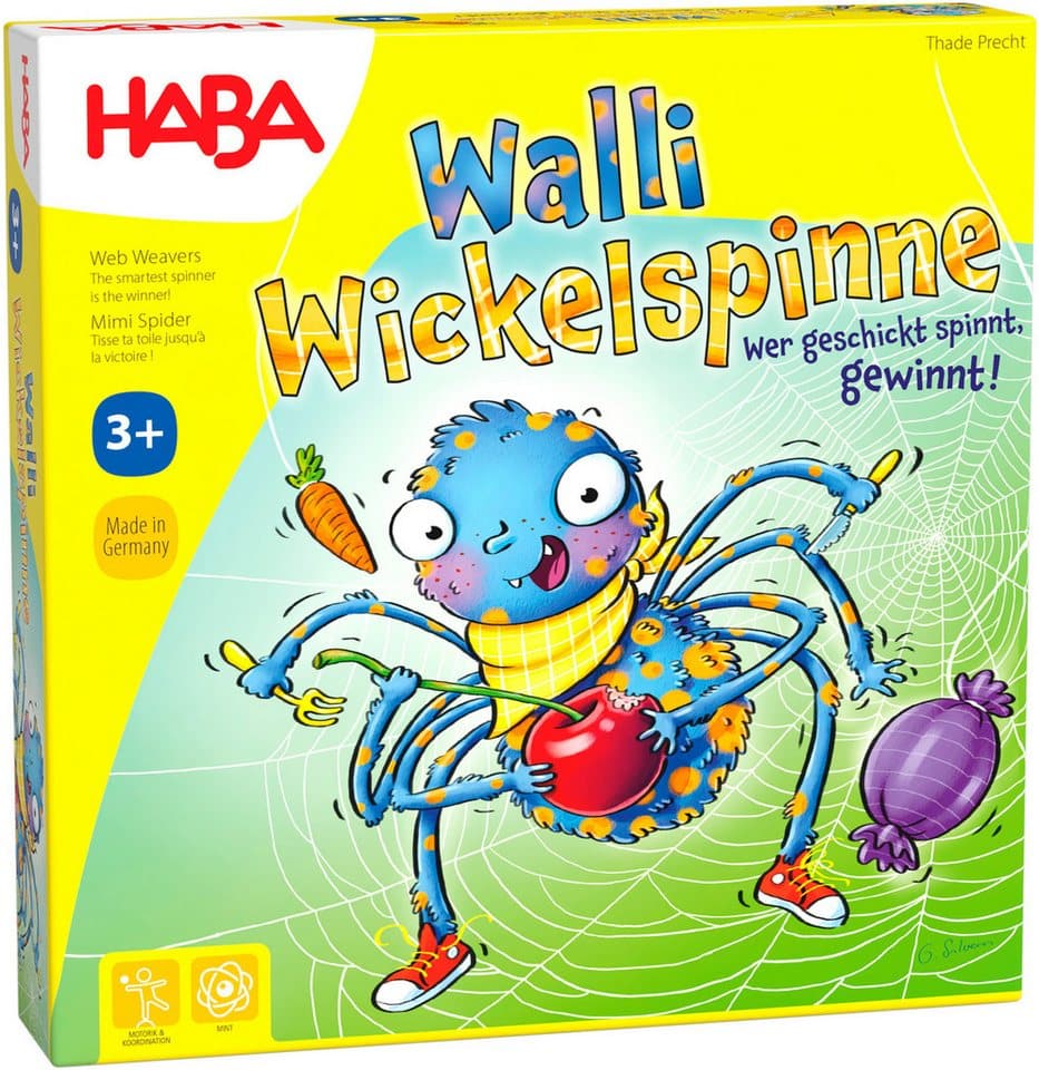 Haba Spiel Walli Wickelspinne