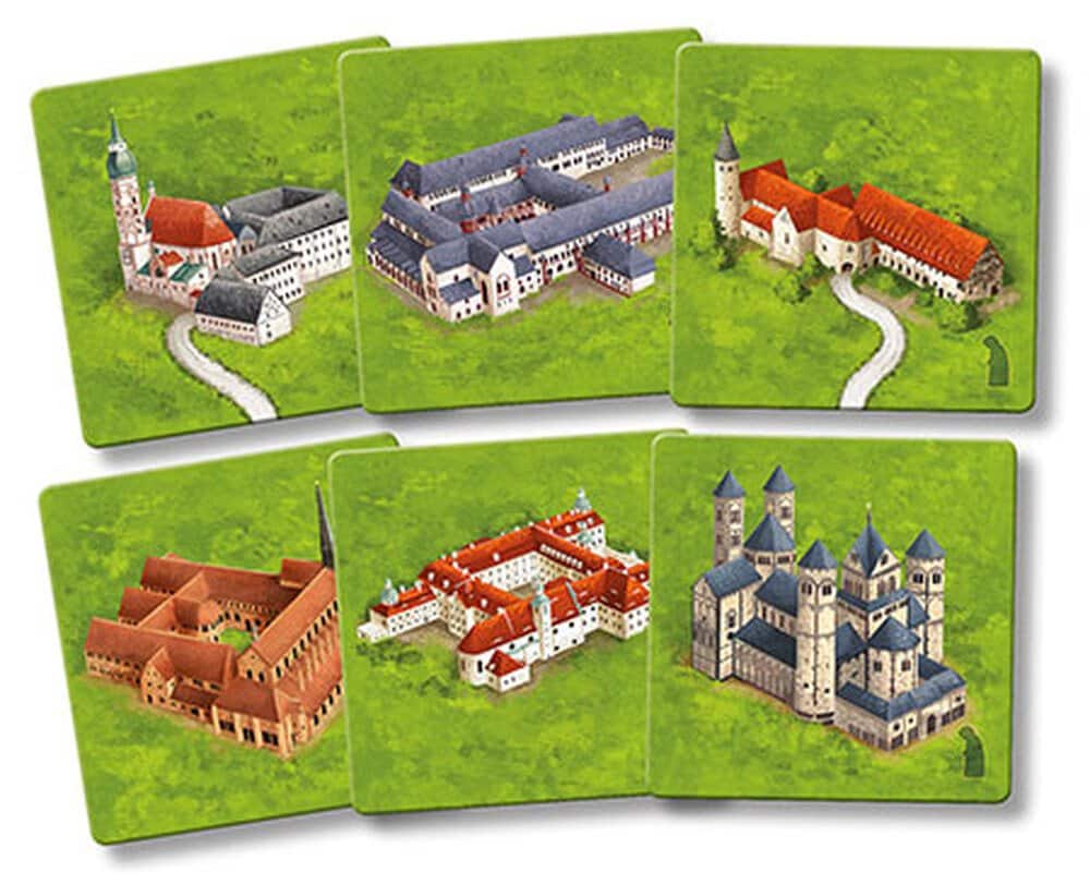 Hans im Glück Spiel Carcassonne - Die Klöster in Deutschland II (neue Edition)