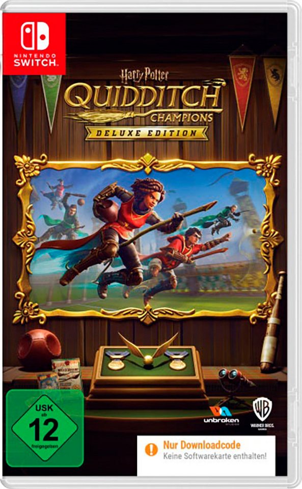 Harry Potter: Quidditch Champions Deluxe Edition (Code in a Box) Nintendo Switch