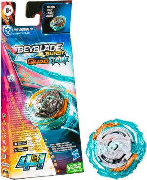 Hasbro Speed-Kreisel Hasbro Beyblade Burst QuadStrike Single Zeal Nyddhog N8 Spielzeug 8+