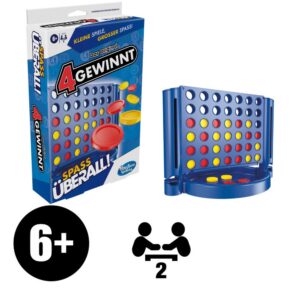 Hasbro Spiel Kompaktspiel 4 Gewinnt Spass überall!