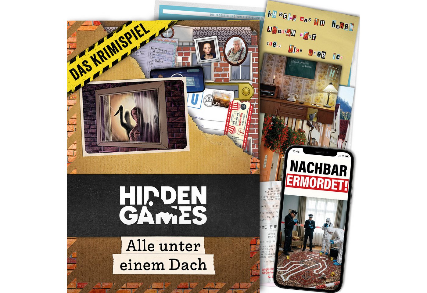 Hidden Games Tatort Spiel Alle unter einem Dach