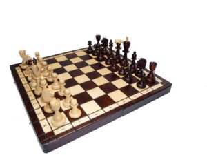 Holzprodukte Spiel Schach Schachspiel Ace Asy Schachbrett 42x42 Holz