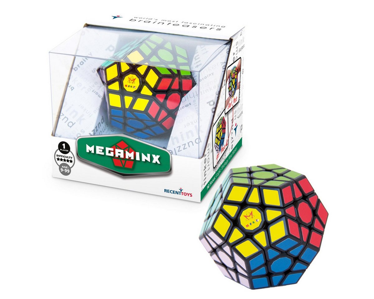 Invento Spiel Zauberwürfel Megaminx mehrfarbig