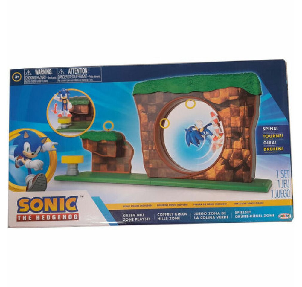 Jakks Pacific Stapelspielzeug Sonic The Hedgehog Green Hill Zone Spielset