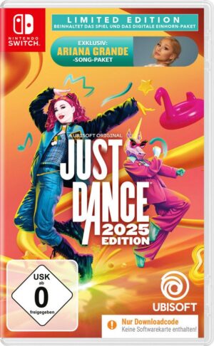 Just Dance 2025 Limited Edition (Code In A Box) / exklusiv bei OTTO / Nintendo Switch