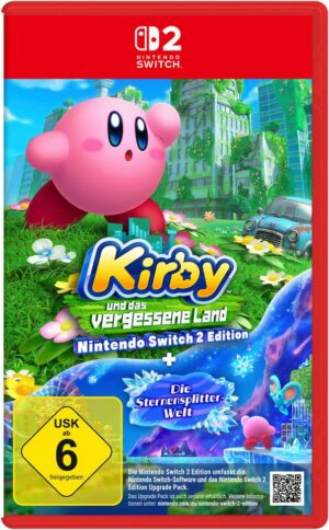 Kirby und das vergessene Land Switch 2 Edition + Sternensplitter-Welt Nintendo Switch