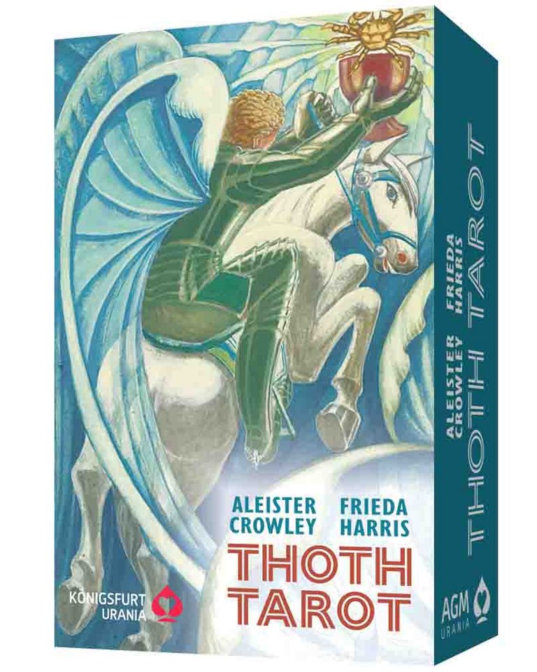 Königsfurt-Urania Verlag Spiel Tarotkarten Aleister Crowley Thoth Tarot Pocketformat