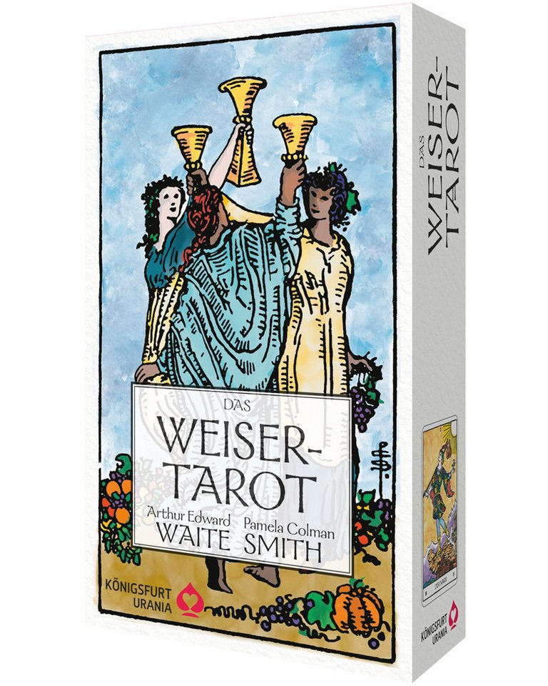 Königsfurt-Urania Verlag Spielesammlung Das Weiser-Tarot - Tarot von A.E. Waite