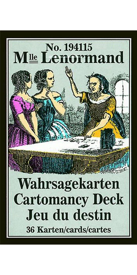 Königsfurt-Urania Verlag Spielesammlung Mlle Lenormand Wahrsagekarten No. 194115