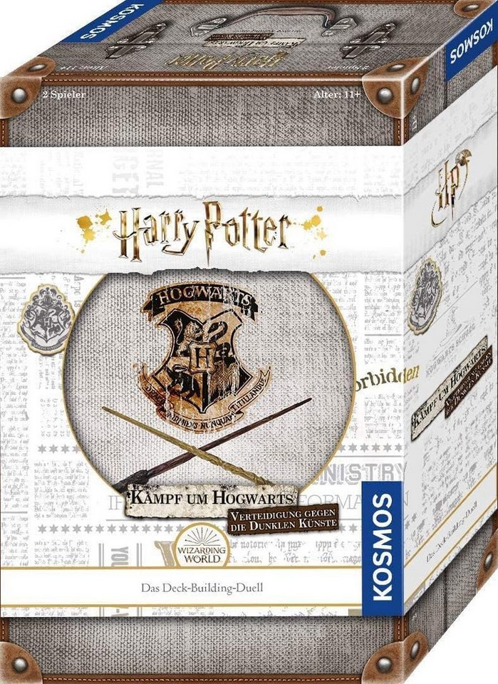 Kosmos Spiel Harry Potter Kartenspiel Kampf um Hogwarts Deckbuilding für 2 Spieler