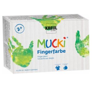 Kreul Spiel MUCKI Fingerfarben 6er Set