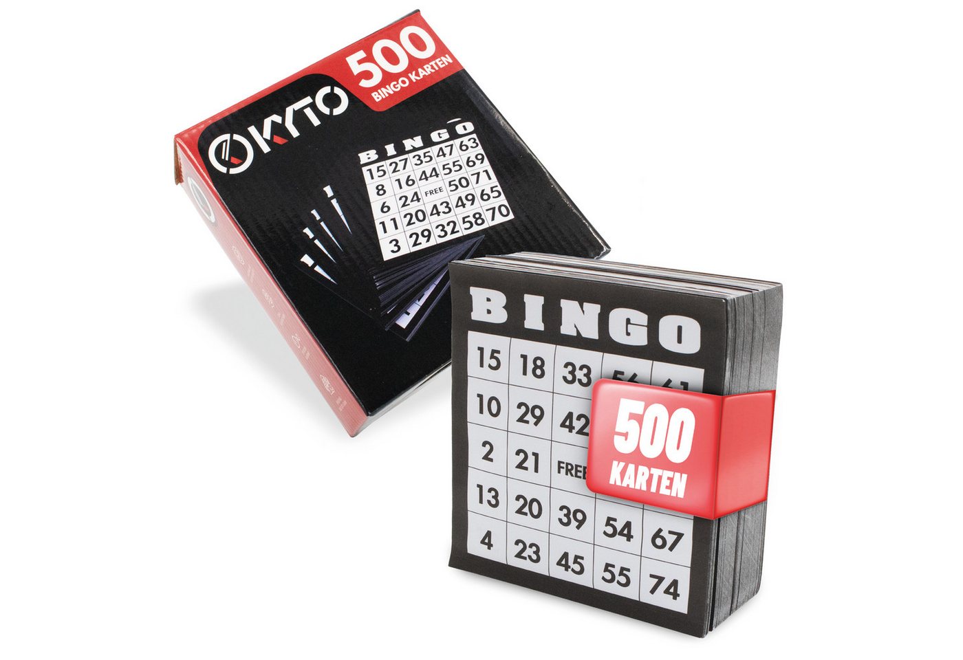 Kyto Spiel Kyto Bingo Karten Set 500 Stück