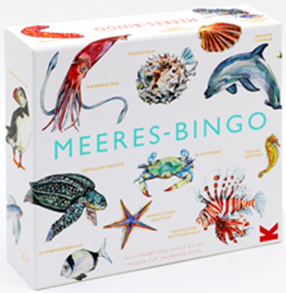 Laurence King Spiel Meeres-Bingo